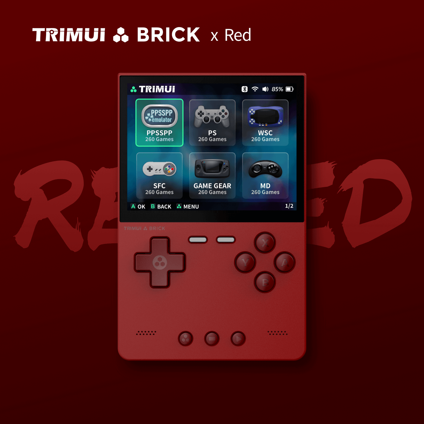 TrimUI Brick Retro Handheld Game Console