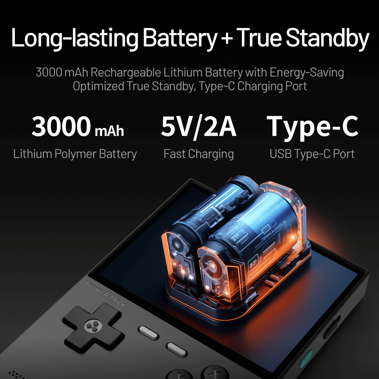 TrimUI Brick Retro Handheld Game Console