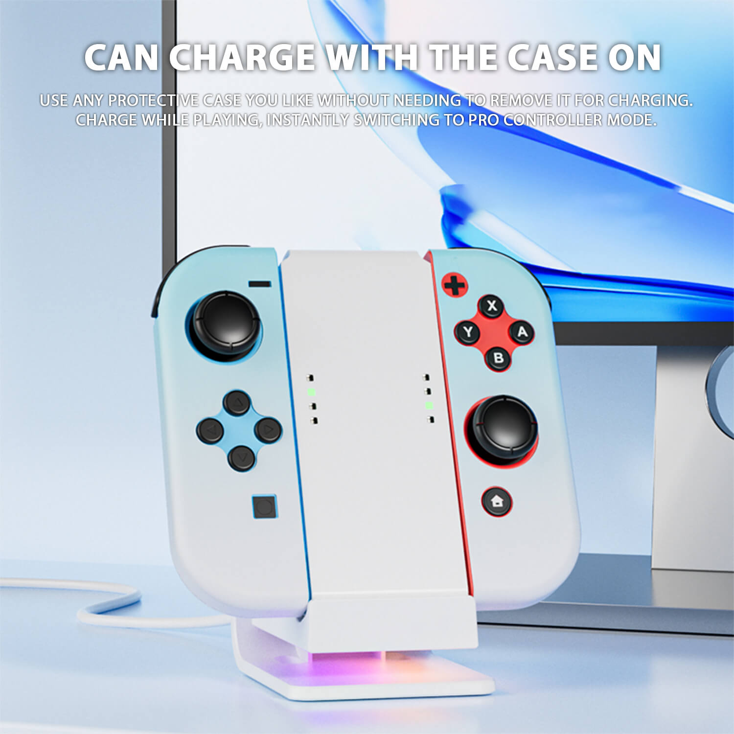 Switch Joy-Con Charging Dock ‌No More Shell Swapping
