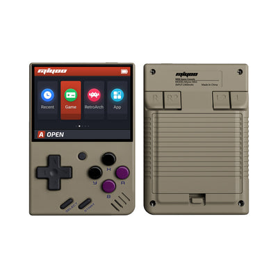 Miyoo Mini V4 Handheld - Retroarch, Open Source Linux, 2.8" IPS Screen, Grey