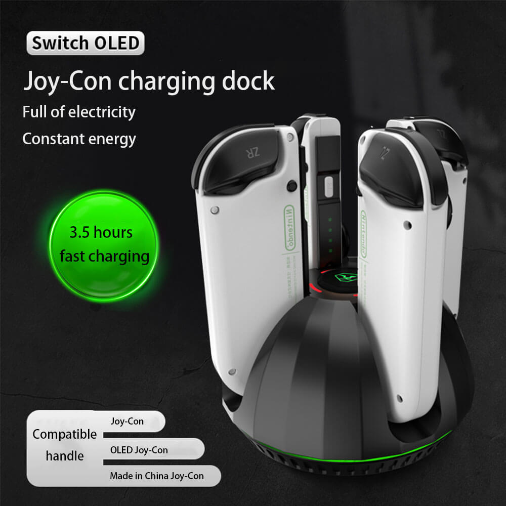 Joy-Con charging dock
Full of electricityConstant energy