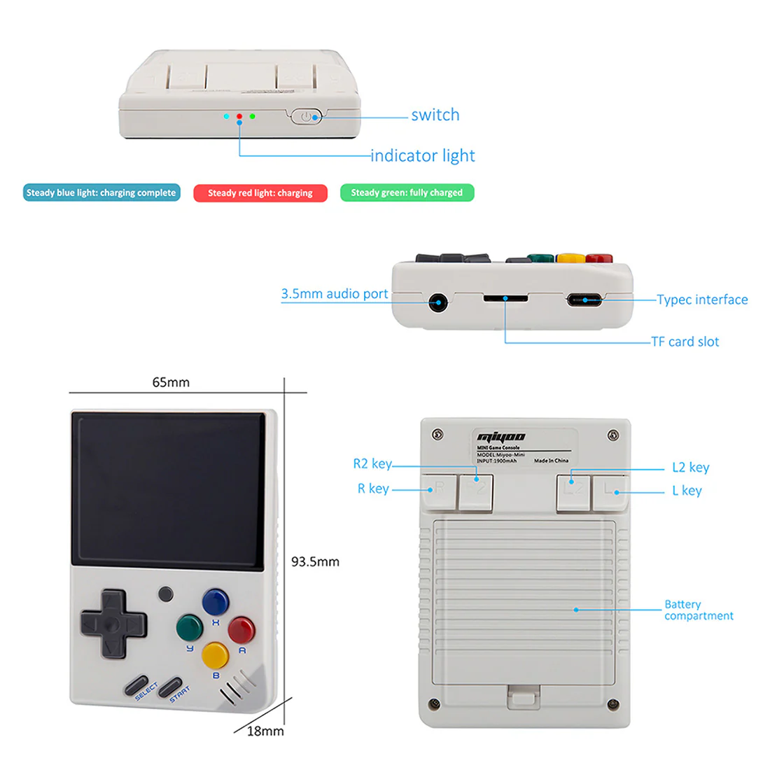 Miyoo Mini V4 Retro Handheld Game Console – Timexplayer Miyoo Mini V4 Retro Handheld Game Console – Timexplayer