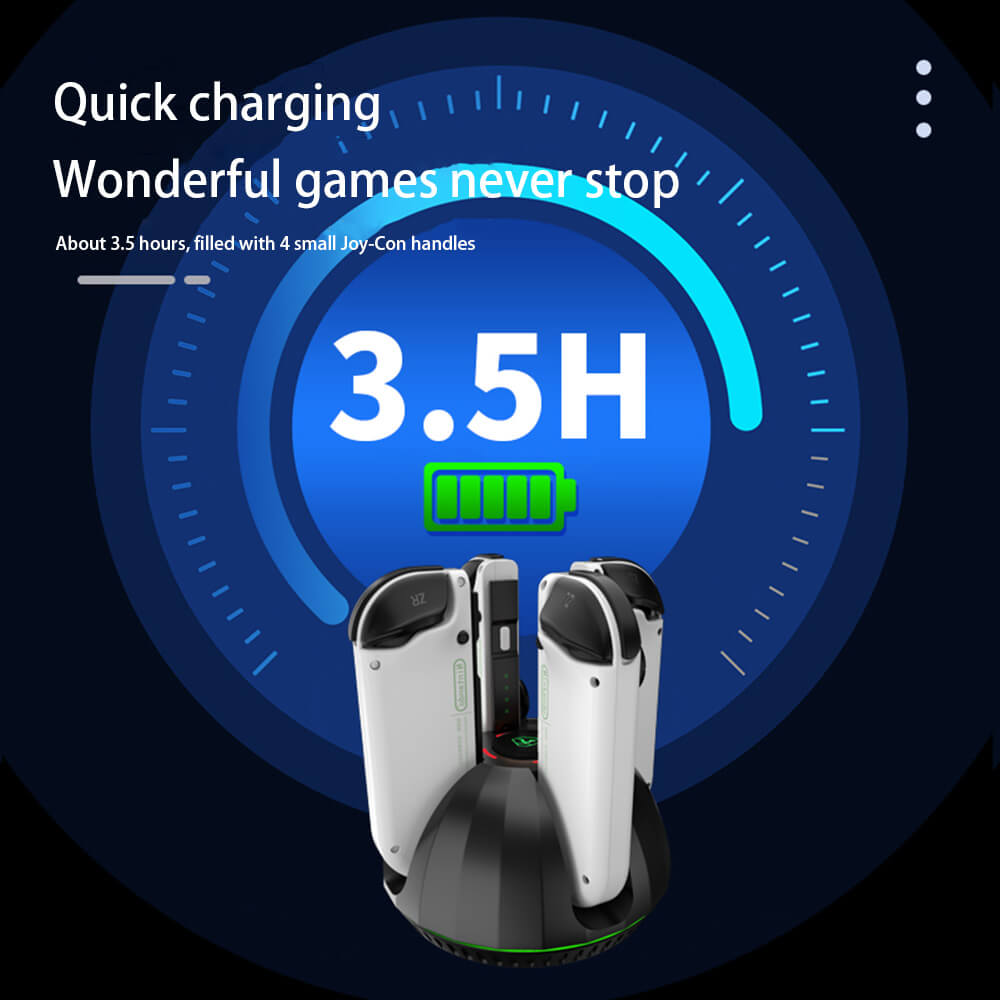 Quick chargingWonderful games never stop