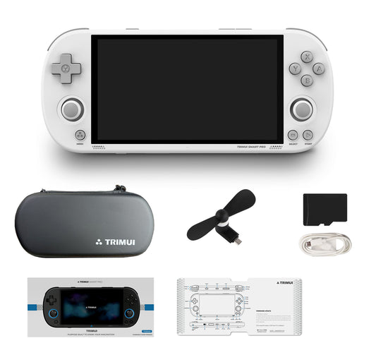 Trimui Smart Pro: 4.96" Retro Handheld Console with Linux OS, A133P Processor, Mini Fan