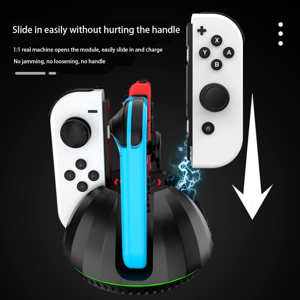 Slide in easily without hurting the handle
1:1 real machine opens the module, easily slide in and charge