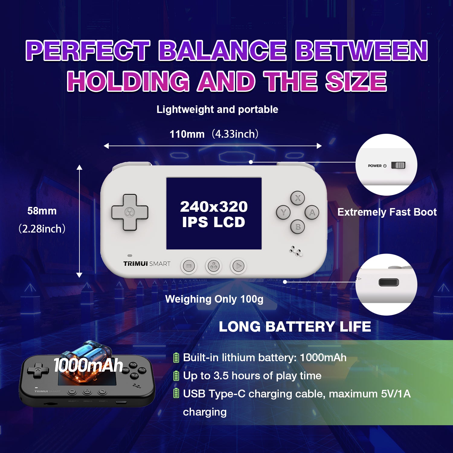 TRIMUI SMART Retro Handheld Game Console – Timexplayer