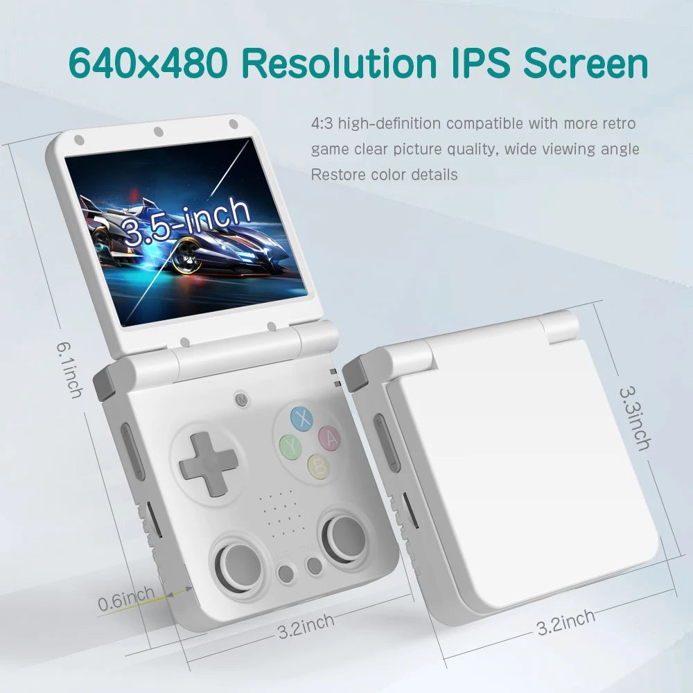 Miyoo Flip Handheld Retro Gaming Console – Compact, High-Performance, and Portable